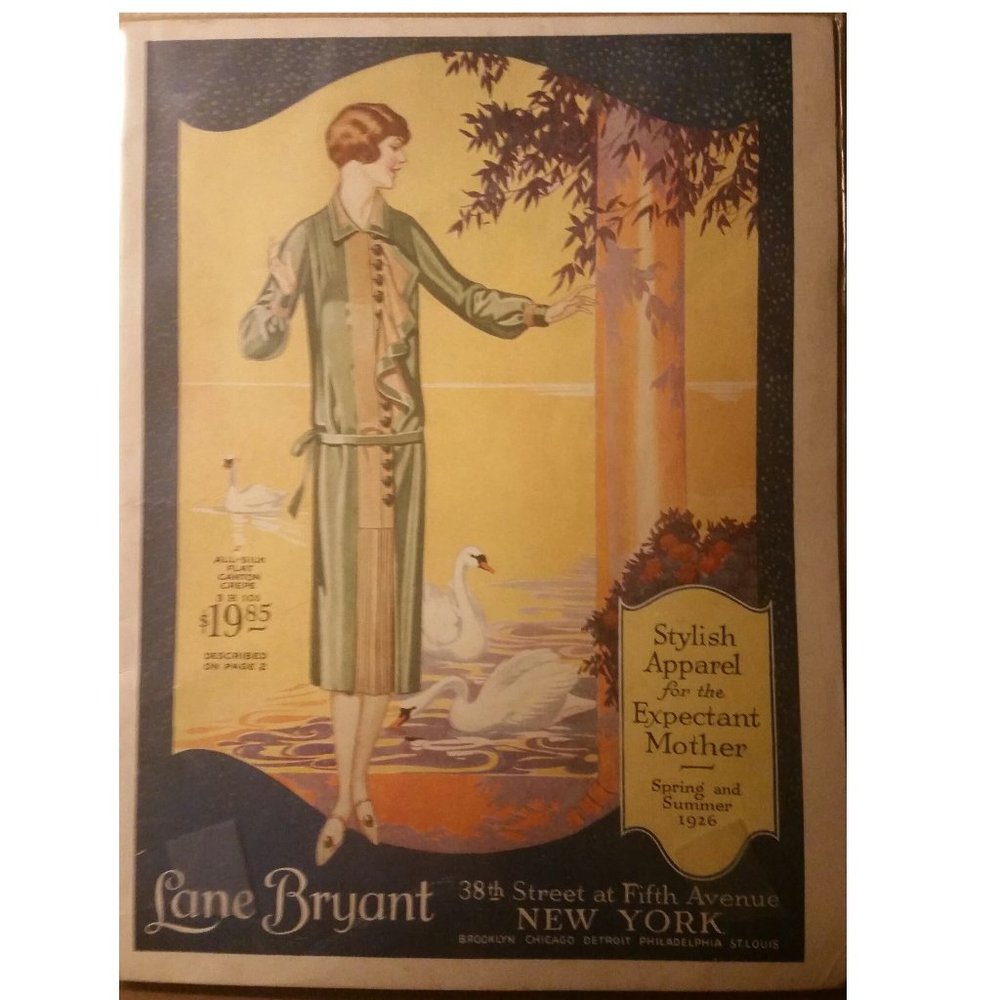 Vintage 1926 Catalog from Lane Bryant Maternity!